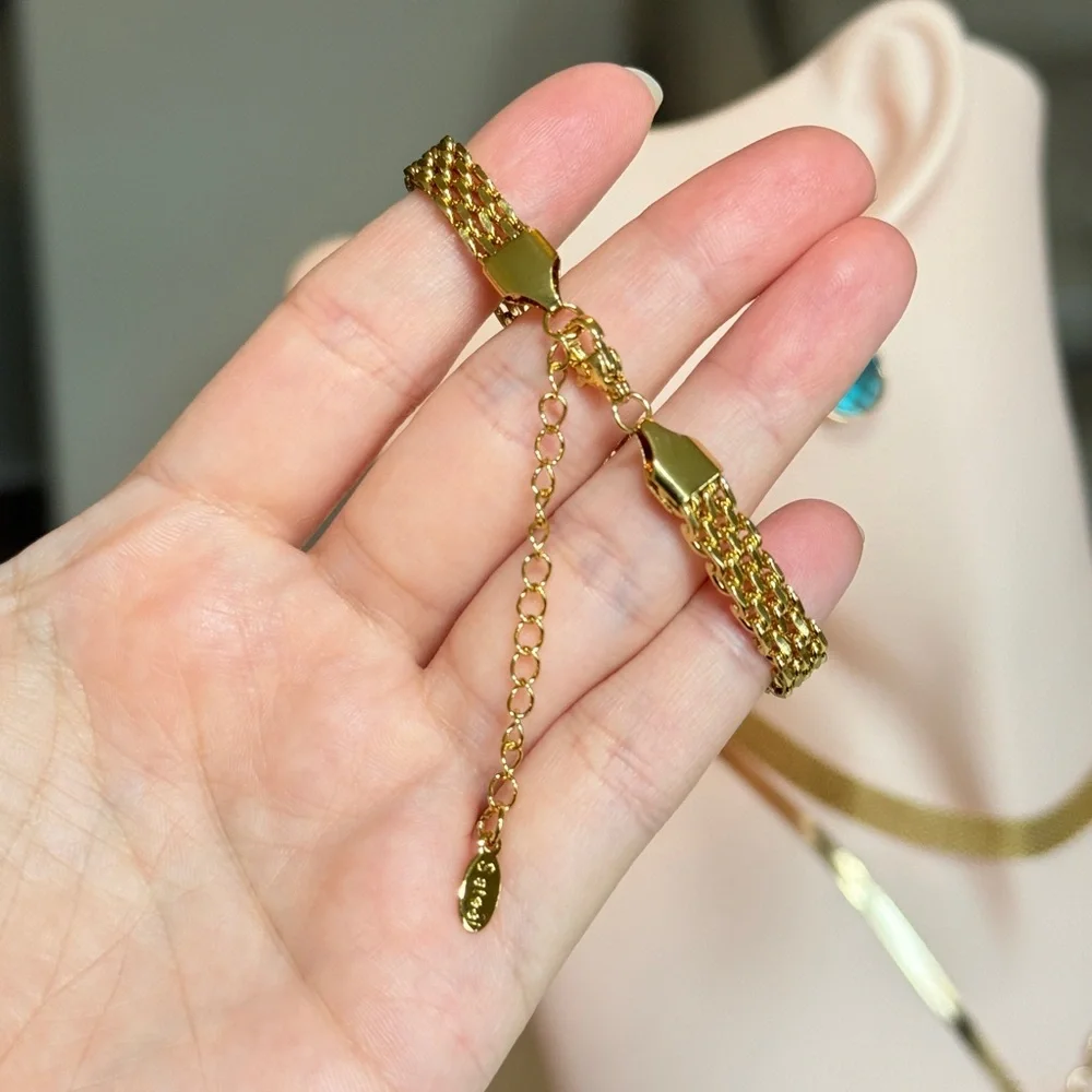 Gold-Tone Multi-Link Bracelet